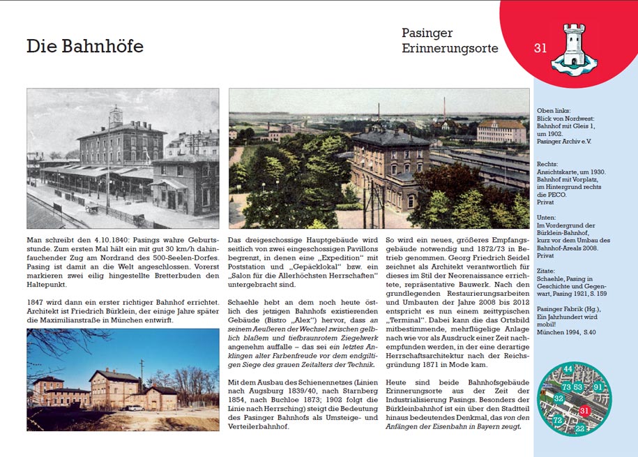 Beispielseite Bahnhöfe